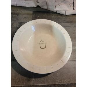 Pottery Barn pasta prep pot Bowl‎ plate ceramic